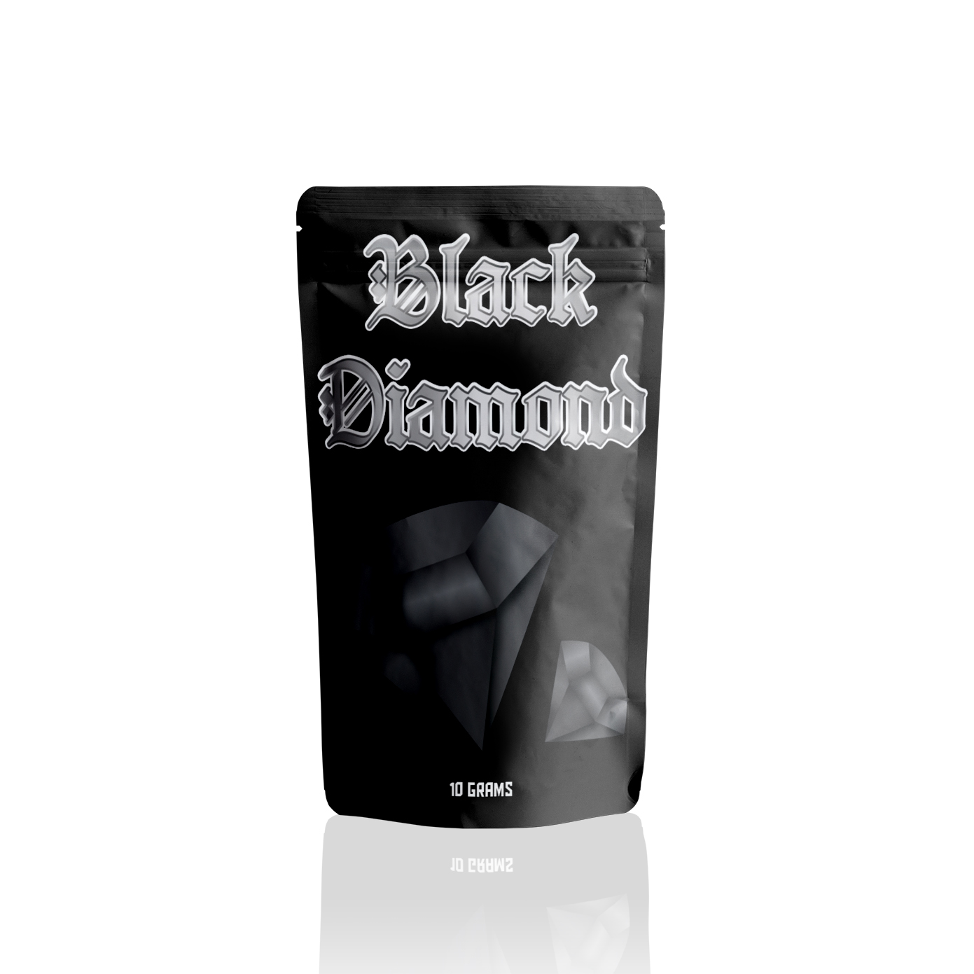 black-diamond-10-gram-bag Black Diamond 10g K2 bag – potent 10-gram strain for sale
