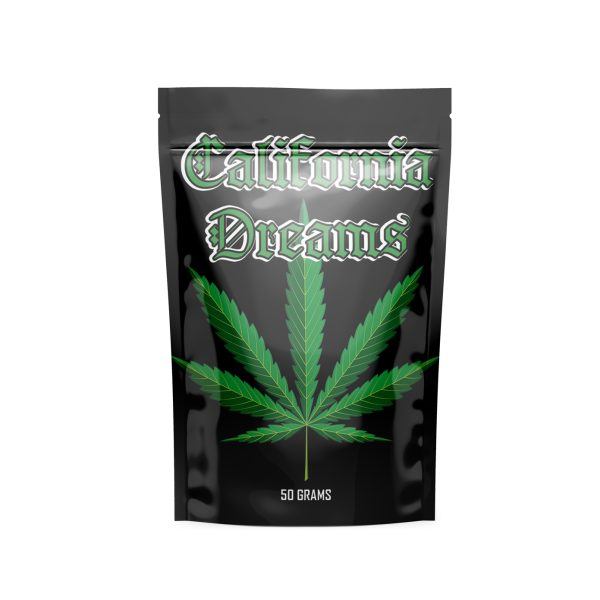 California Dreams 50g K2 bag – potent 50-gram strain for sale