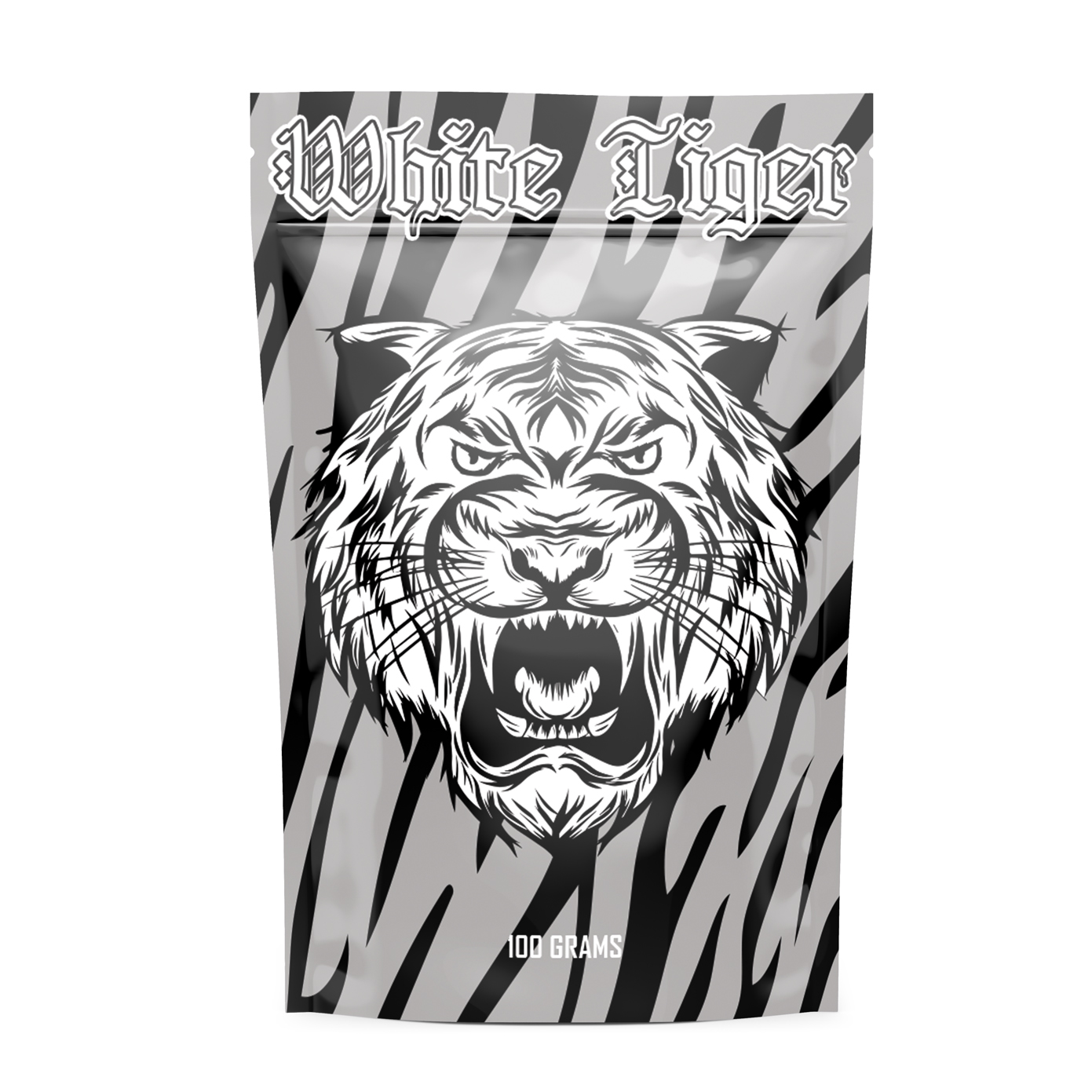 white-tiger-100-gram-bag White Tiger 100g K2 bag – bulk potent 100-gram strain for sale