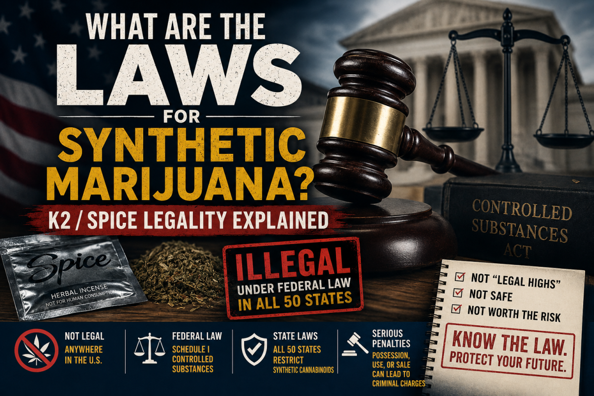 what are the laws for synthetic marijuana
